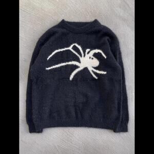 Y2K Japan Spider Mohair Sweater (L)